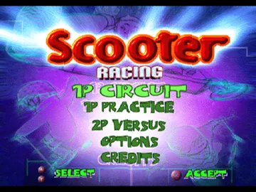 Scooter Racing (EU) screen shot title